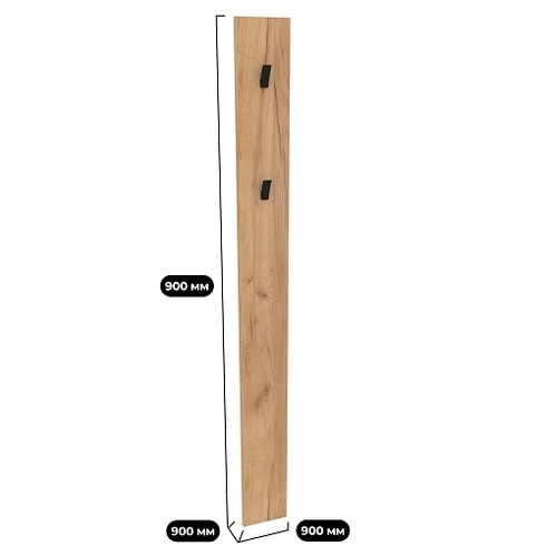 Панель узкая с крючками L100.1