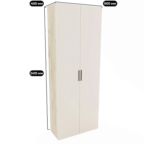 Шкаф двустворчатый L210.40-4