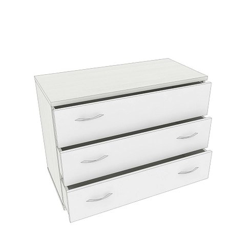 Комод прямой 3 ящика P733