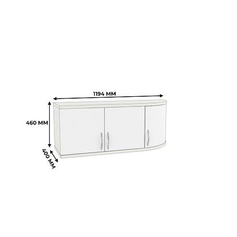 Антресоль радиусная P463.1 L/R