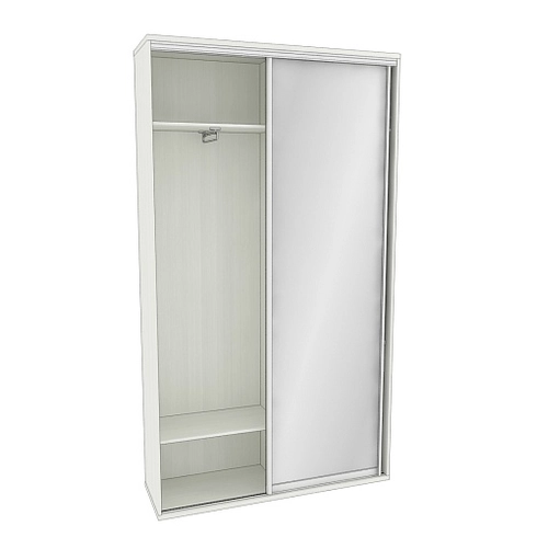 Секция для одежды с дверью купе и зеркалом P227Z