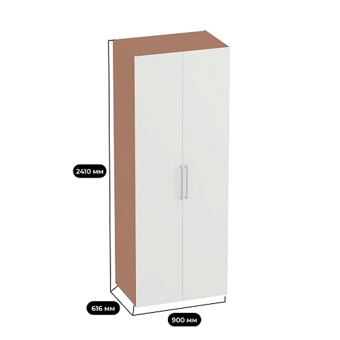 Шкаф двустворчатый LG-210.60-3