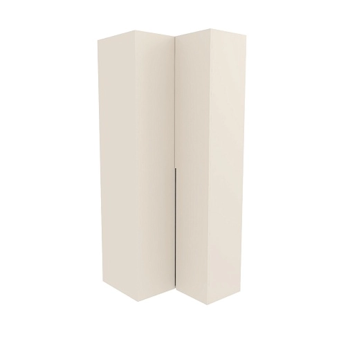 Шкаф угловой, фасады в эмали LE207 L/R