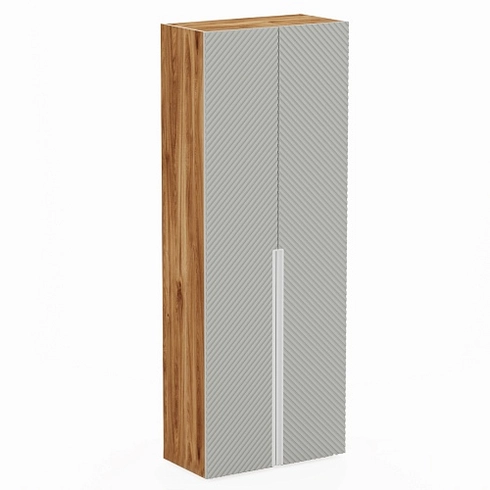 Шкаф 2 дверный, фрезерованные фасады в эмали LE210.44-1