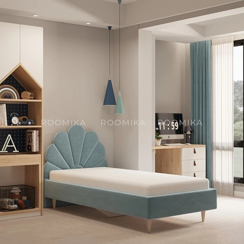 Кровать односпальная мягкая ДЕННИ ЛАЙТ