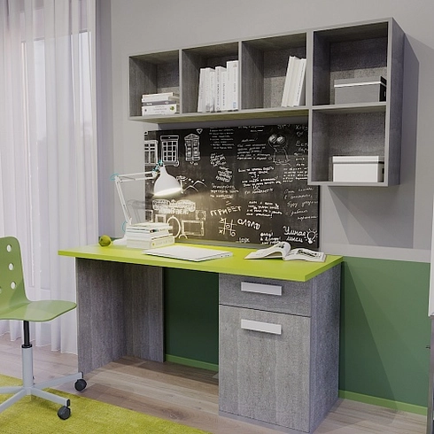 Навесная полка- 2 ниши E302