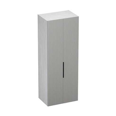 Шкаф 2 дверный, фрезерованные фасады в эмали LE210.60-1