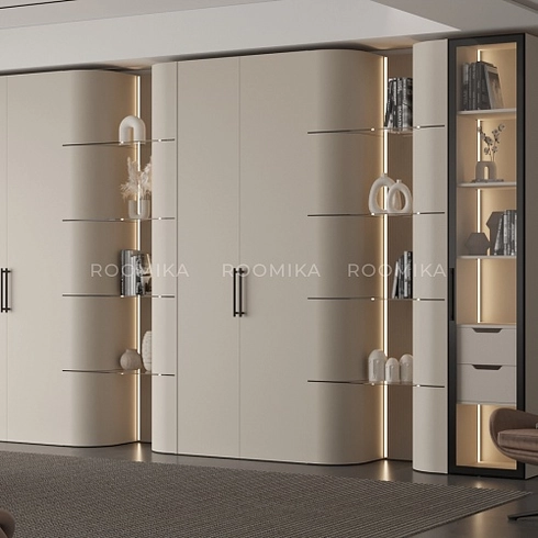 Стеллаж декоративный напольный с подсветкой FG300.450