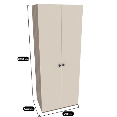 Шкаф 2 дверный P210.60