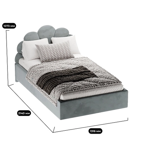 Кровать мягкая ДЕННИ с подъемным механизмом, 120x200