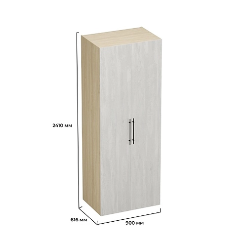 Шкаф двустворчатый L210.60-4