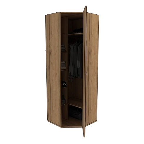 Шкаф угловой равносторонний C-218 L/R