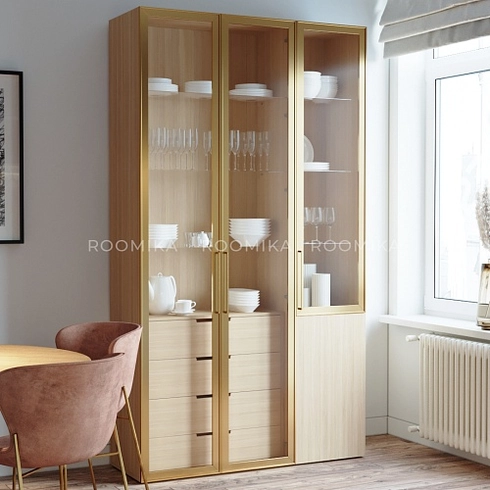 Шкаф со стеклянным фасадом R222.1