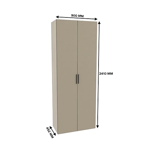 Шкаф двухдверный узкий L210.44-1