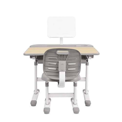 Комплект парта + стул трансформеры Cura Grey-w FUNDESK