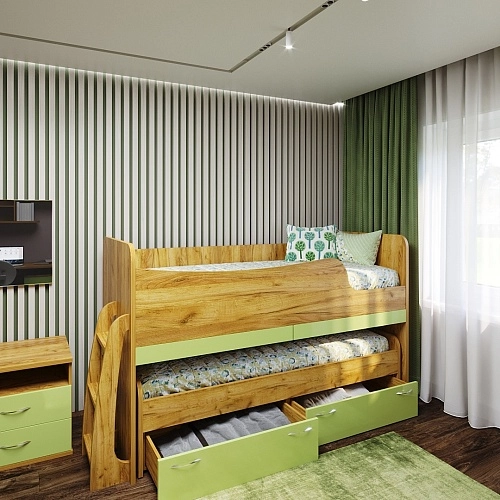 Кровать выдвижная P903, 90x200