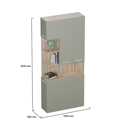 Шкаф с нишей с подсветкой L212.3-90