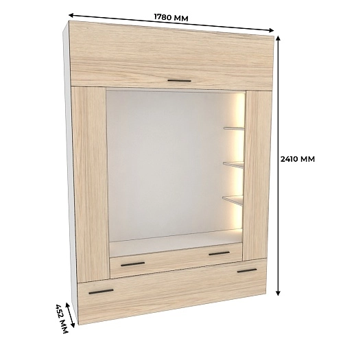 Секция для ТV с подсветкой L406.44