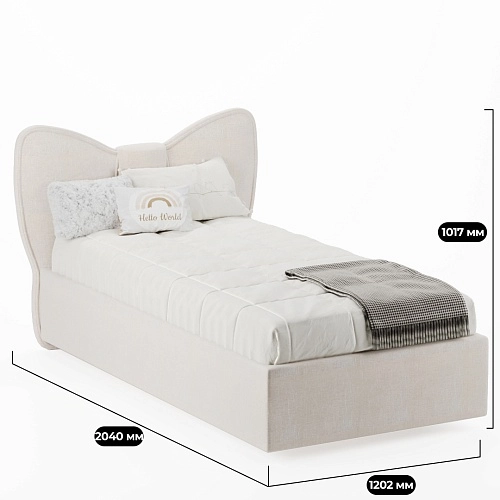 Кровать односпальная мягкая СЭНДИ с подъемным механизмом