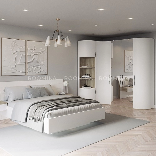 Шкаф 2 дверный с зеркалом P210Z