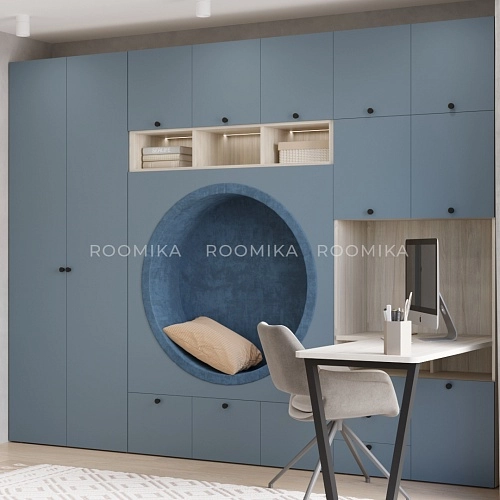 Шкаф двухдверный узкий L210.44-1