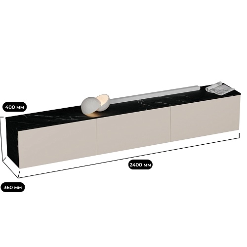 Тумба навесная, 3 ящика R5124