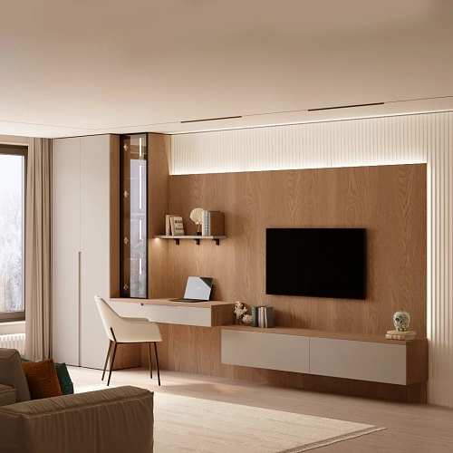 Тумба TV навесная LG513 НКД