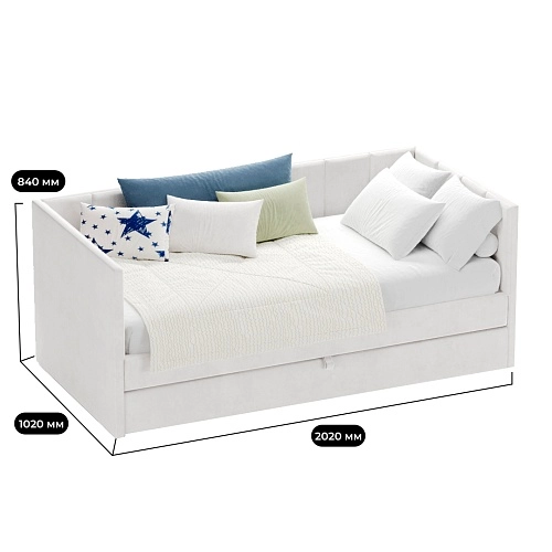 Кровать со вторым выдвижным спальным местом ЛАЙН 2