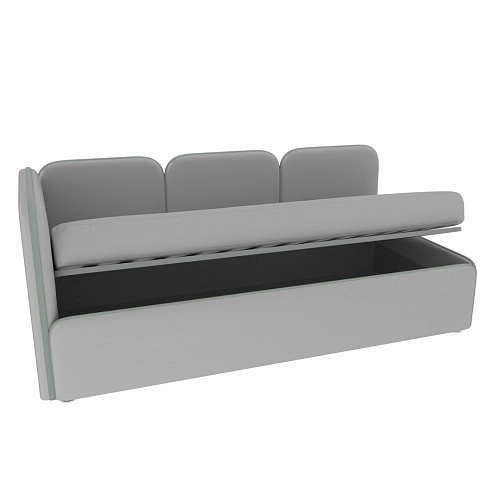 Мягкая кровать-диван ЗУМА L/R с подъемным механизмом, 90x190