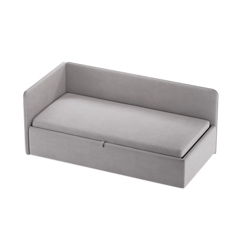 Кровать с подъемным механизмом и ящиком для белья РУБИ М1