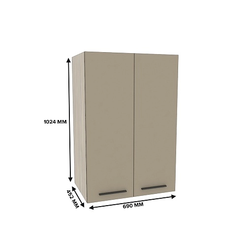 Антресоль двудверная L339.44