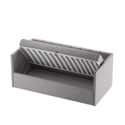 Кровать с подъемным механизмом и ящиком для белья ЛАЙН 1