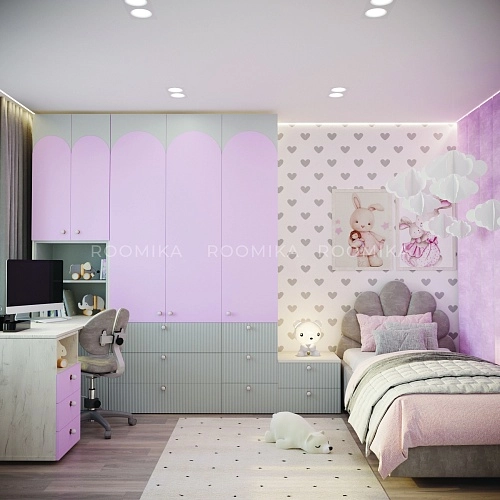 Лацио детская фасады в эмали 3