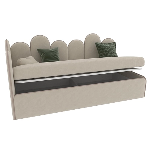 Мягкая кровать-диван КИПРОС с подъемным механизмом, 90x190