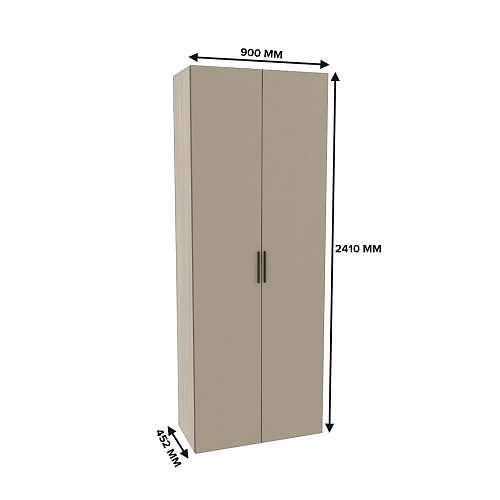 Шкаф двухдверный узкий L210.44-4