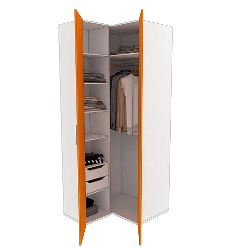 Шкаф угловой L207 L/R