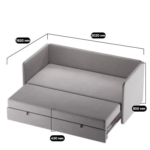 Диван раскладной РУБИ 3