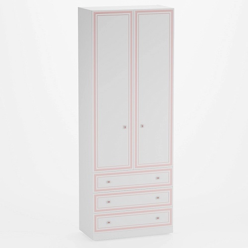 Шкаф двухдверный с ящиками А213