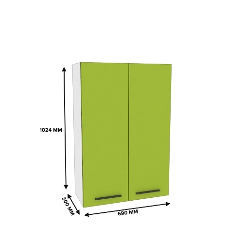 Антресоль двудверная L339.300