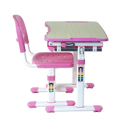 Парта для школьника Piccolino Pink