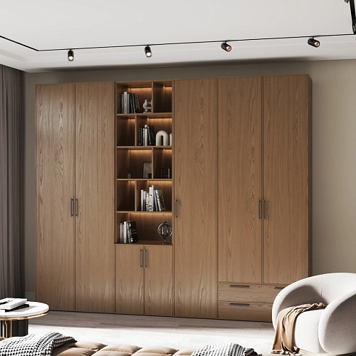 Стеллаж, фасады натуральный шпон L2228.44