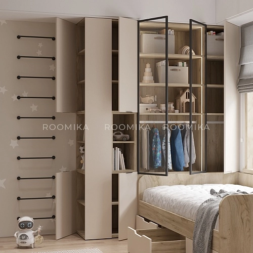 Шкафная группа для детской комнаты Лацио 201