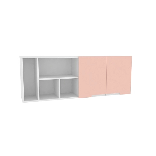 Антресоль над столом, фасады в эмали LE310 L/R