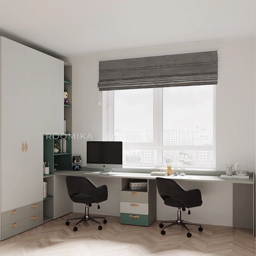 Рабочая зона у окна Лацио 60
