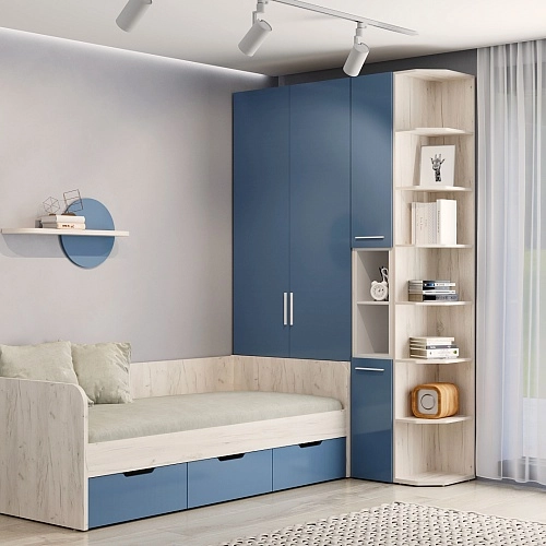 Шкаф двухдверный с фальш-панелью LG212.4-90