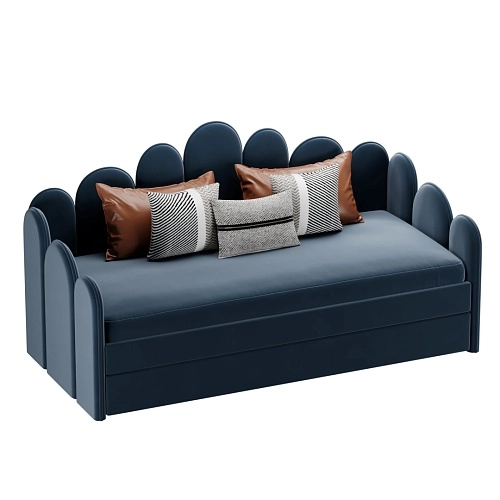 Мягкая кровать-диван ШЕЛЛ, 90x190