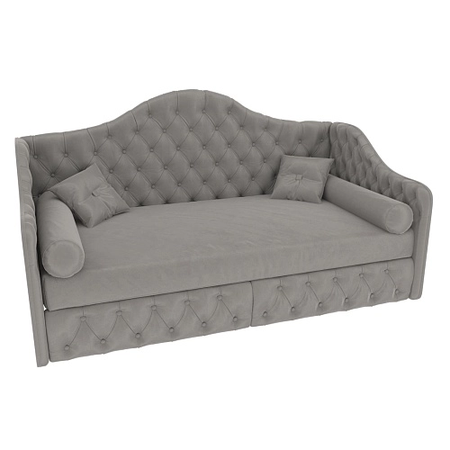 Кровать односпальная мягкая МОНИКА, 90x190