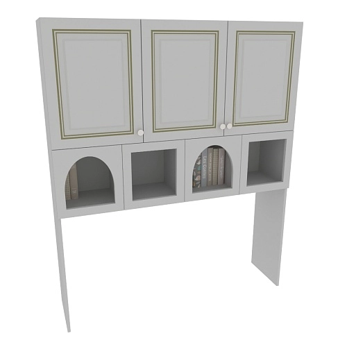 Надставка на стол с фигурными вставками A814