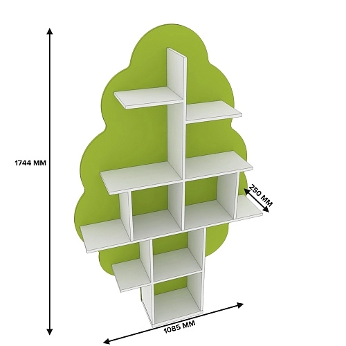 Полка напольная "Дерево" L410