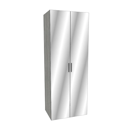 Шкаф двустворчатый с зеркалом LG-210.60-2Z